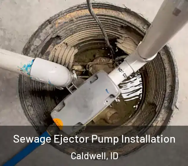  Sewage Ejector Pump Installation Caldwell, ID