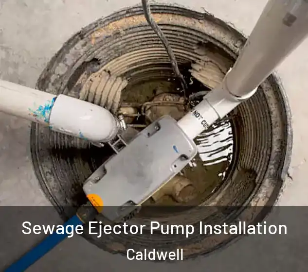  Sewage Ejector Pump Installation Caldwell